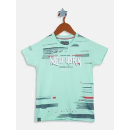 Monte Carlo Boys Typography Printed Pure Cotton T-shirt-picture-42