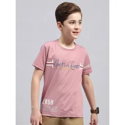 Monte Carlo Boys Typography Printed Round Neck Cotton T-shirt-picture-16