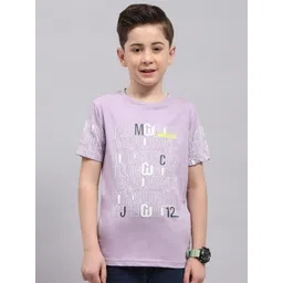 Monte Carlo Boys Typography Printed Round Neck T-shirt-picture-33