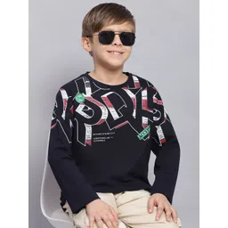 Monte Carlo Boys Typography Printed T-shirt-picture-50