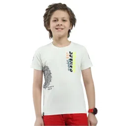 Monte Carlo Boys White Printed T-Shirt-picture-28