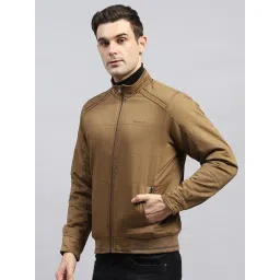 Monte Carlo Brown Regular Fit Jacket image 3