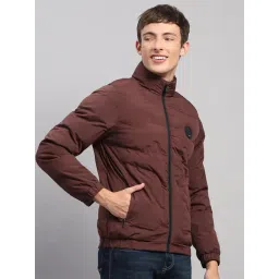 Monte Carlo Burgundy Regular Fit Jacket image 3