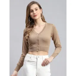 Monte Carlo Camel Brown Cardigan-picture-22