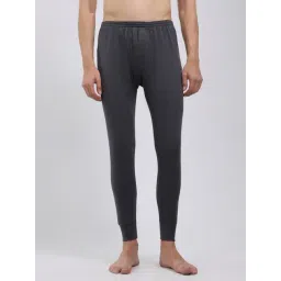 Monte Carlo Charcoal Regular Fit Solid Thermal Lower-picture-11