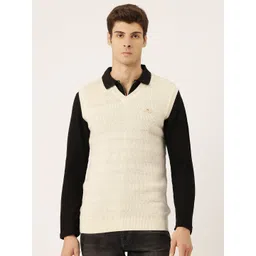 Monte Carlo Chevron V-Neck Sweater Vest-picture-11