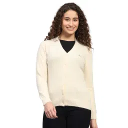Monte Carlo Cream Regular Fit Cardigan-picture-15