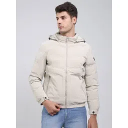 Monte Carlo Cream Regular Fit Solid Full Sleeves Jacket-picture-17
