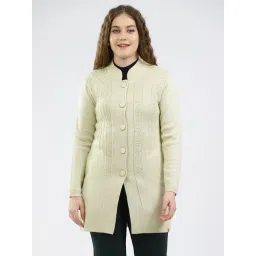 MONTE CARLO Cream Solid Coat-picture-32