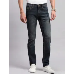 Monte Carlo Dark Blue Narrow Fit Jeans-picture-34