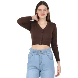 Monte Carlo Dark Brown Cardigan-picture-45