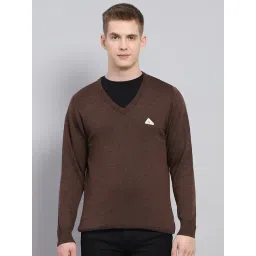 Monte Carlo Dark Brown Regular Fit Pullover-picture-26