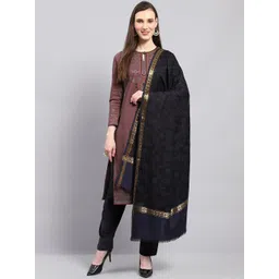 Monte Carlo Floral Woven Design Shawl-picture-26