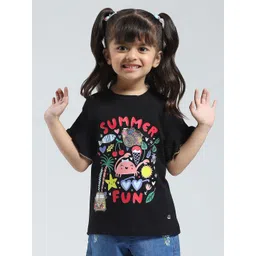 Monte Carlo Girls Graphic Printed Bell Sleeve Top-picture-41