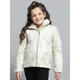 Monte Carlo Girls Self Design Off White Collar Neck Full Sleeve Jacket-picture-12