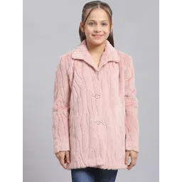 Monte Carlo Girls Self Design Single-Breasted Longline Overcoat-picture-33