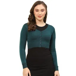 Monte Carlo Green Crop Cardigan-picture-24