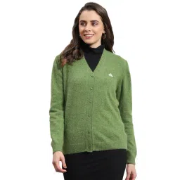 Monte Carlo Green Regular Fit Cardigan-picture-42