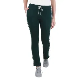 Monte Carlo Green Regular Fit Mid Rise Track Pants-picture-28