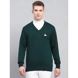 Monte Carlo Green Regular Fit Pullover-picture-38