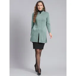 Monte Carlo Green Self Design Coat-picture-44