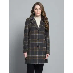 Monte Carlo Grey Checks Regular Fit Jacket-picture-48