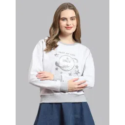 Monte Carlo Grey Cotton Embellished Sweatshirt-picture-39