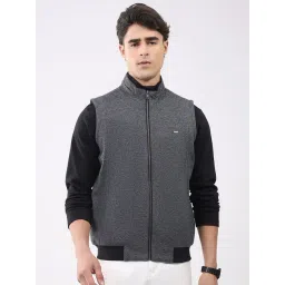 Monte Carlo Grey Regular Fit Jacket-picture-38