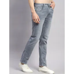 Monte Carlo Grey Regular Fit Jeans image 4