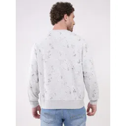 Monte Carlo Grey Regular Fit Printed T-Shirt image 2