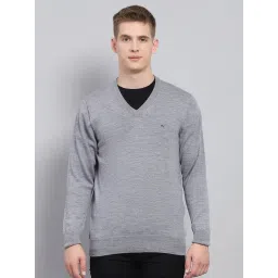 Monte Carlo Grey Regular Fit Pullover-picture-19