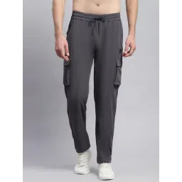 Monte Carlo Grey Regular Fit Trackpants-picture-25