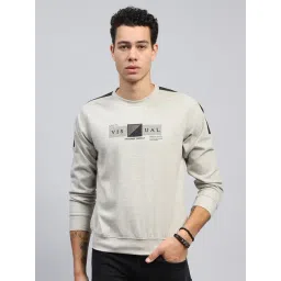 Monte Carlo Grey Regular Printed Sweatshirt-picture-20
