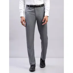Monte Carlo Grey Smart Fit Trousers-picture-23
