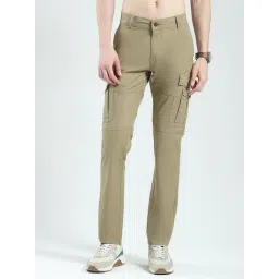 Monte Carlo Khaki Slim Fit Cargos-picture-48