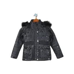 Monte Carlo Kids Black Printed Full Sleeves Jacket-picture-13