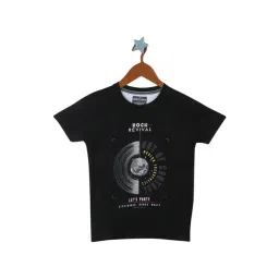 Monte Carlo Kids Black Printed T-Shirt-picture-42