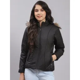 Monte Carlo Kids Black Solid Full Sleeves Jacket-picture-19