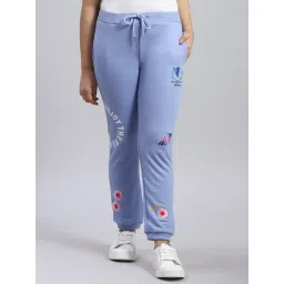 Monte Carlo Kids Blue Printed Joggers-picture-31