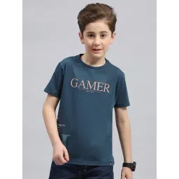 Monte Carlo Kids Blue Printed T-Shirt-picture-10