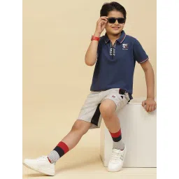 Monte Carlo Kids Blue Solid T-Shirt image 5