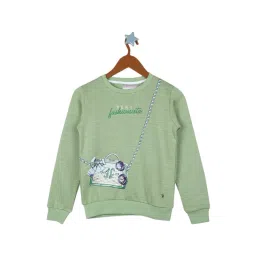 Monte Carlo Kids Green Printed Full Sleeves Sweatshirt-picture-15