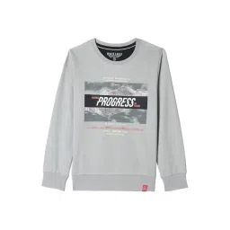 Monte Carlo Kids Grey Printed Full Sleeves Sweatshirt-picture-15