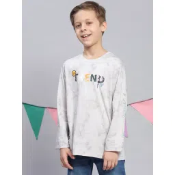 Monte Carlo Kids Grey Printed Full Sleeves T-Shirt-picture-29