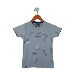 Monte Carlo Kids Grey Printed T-Shirt-picture-48