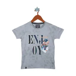 Monte Carlo Kids Grey Printed T-Shirt-picture-44