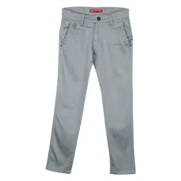 Monte Carlo Kids Light Grey Solid Trousers-picture-19