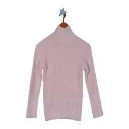 Monte Carlo Kids Mauve Solid Full Sleeves Top-picture-24