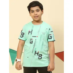 Monte Carlo Kids Mint Green Printed T-Shirt-picture-26