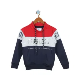 Monte Carlo Kids Multicolor Color Block Full Sleeves Sweatshirt-picture-47